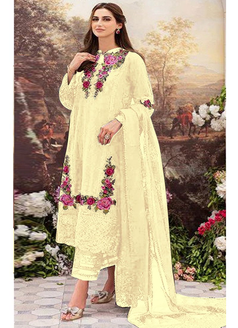 Ramsha R 528 Wholesale Pakistani Salwar Suits Georgette Catalog